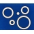 Komplet kółek , ramek, obręczy   fi : 10,8,6,4,2 cm , łapacz , sklejka,makrama